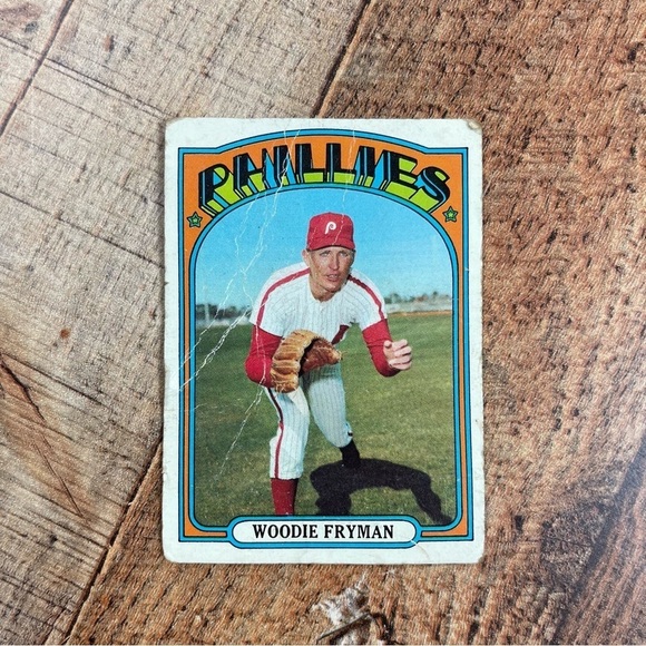 Rich Morales Woodie Fryman Mike Current Dal Maxvill Baseball Football Cards - Picture 2 of 9